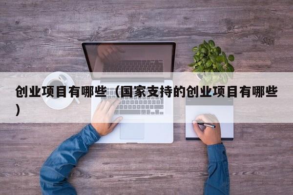 创业项目有哪些（国家支持的创业项目有哪些）