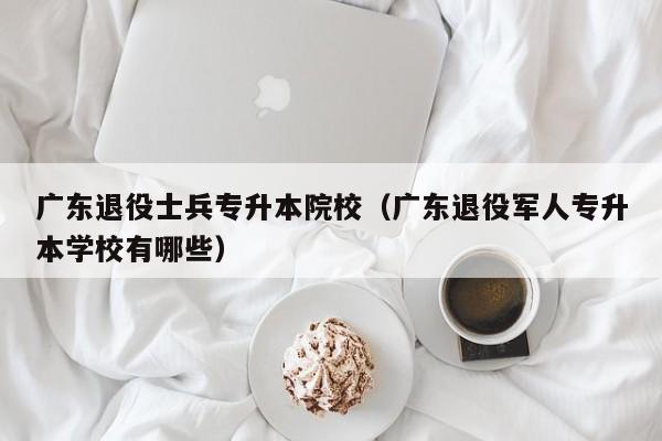 广东退役士兵专升本院校（广东退役军人专升本学校有哪些）